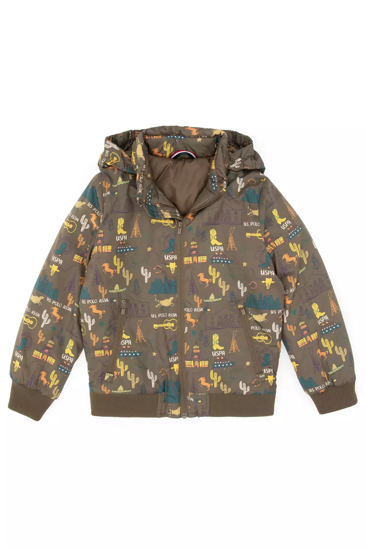 مانتوی ویزون بچهگانه پسرانه 50313189-VR052 برند U.S. Polo Assn. - 1039152985