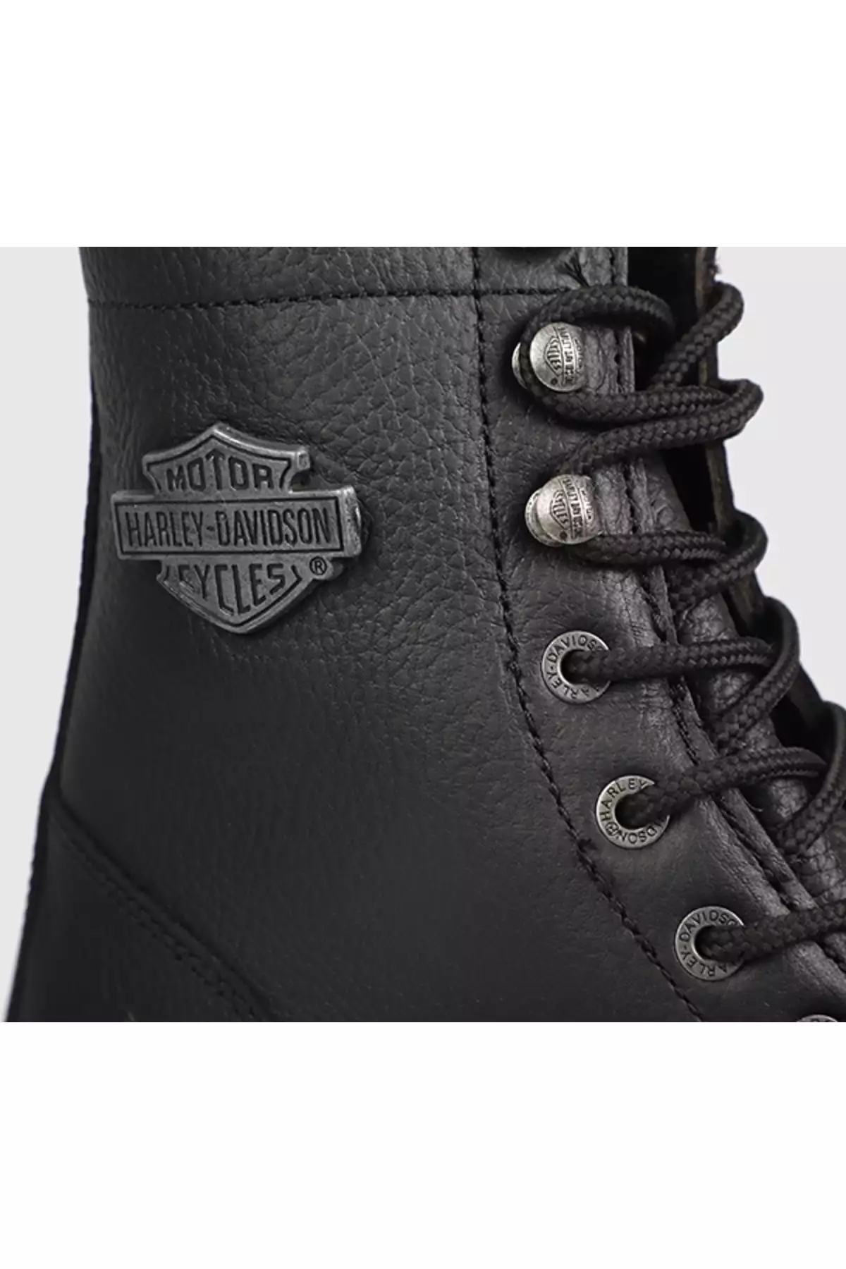 کفش چرم مشکی مردانه کلمار با طرح ۰۲۵M100553 برند Harley Davidson - 1267038