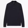 پولوشرت یقهدار بافتنی از ۱۰۰٪ پشم مریدینوس برند Massimo Dutti - 975179549