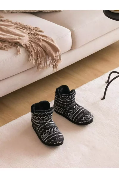 دمپایی خانگی مردانه طرح‌دار LCW STEPS برند LC Waikiki - 813206141