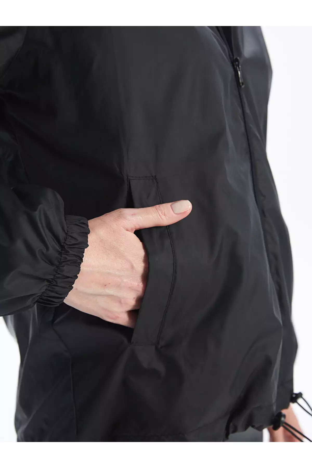 استایل خود را به ما بسپارید | بارانی زنانه با کلاه برند LC Waikiki - 989168465