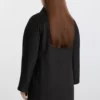 کاپشنی با یقه نوزادی و آستینهای پایین برای سایز بزرگ برند Selen Giyim - 993223191