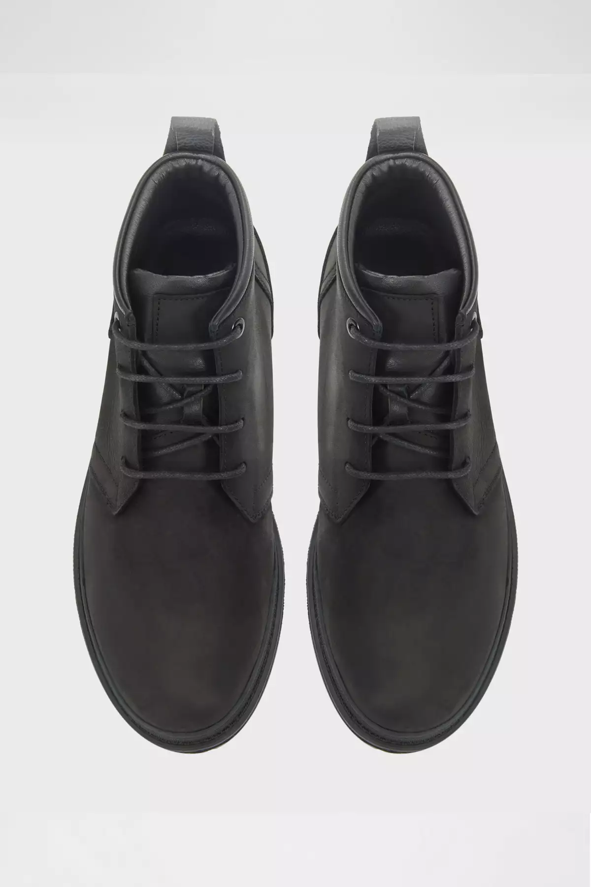 بوت مردانه مشکی چرم اصل اسکریمی برند Aldo - 858177280