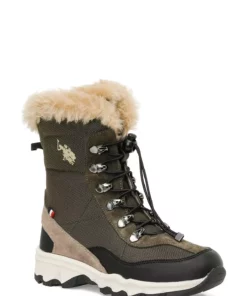 چکمه بچگانه مردانه GLOPPE 4PR رنگ هاکی برند U.S. Polo Assn. - 882373754