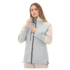 بارانی زنانه IB4267-K W Xploric RR رنگ خاکستری برند adidas - 771745460