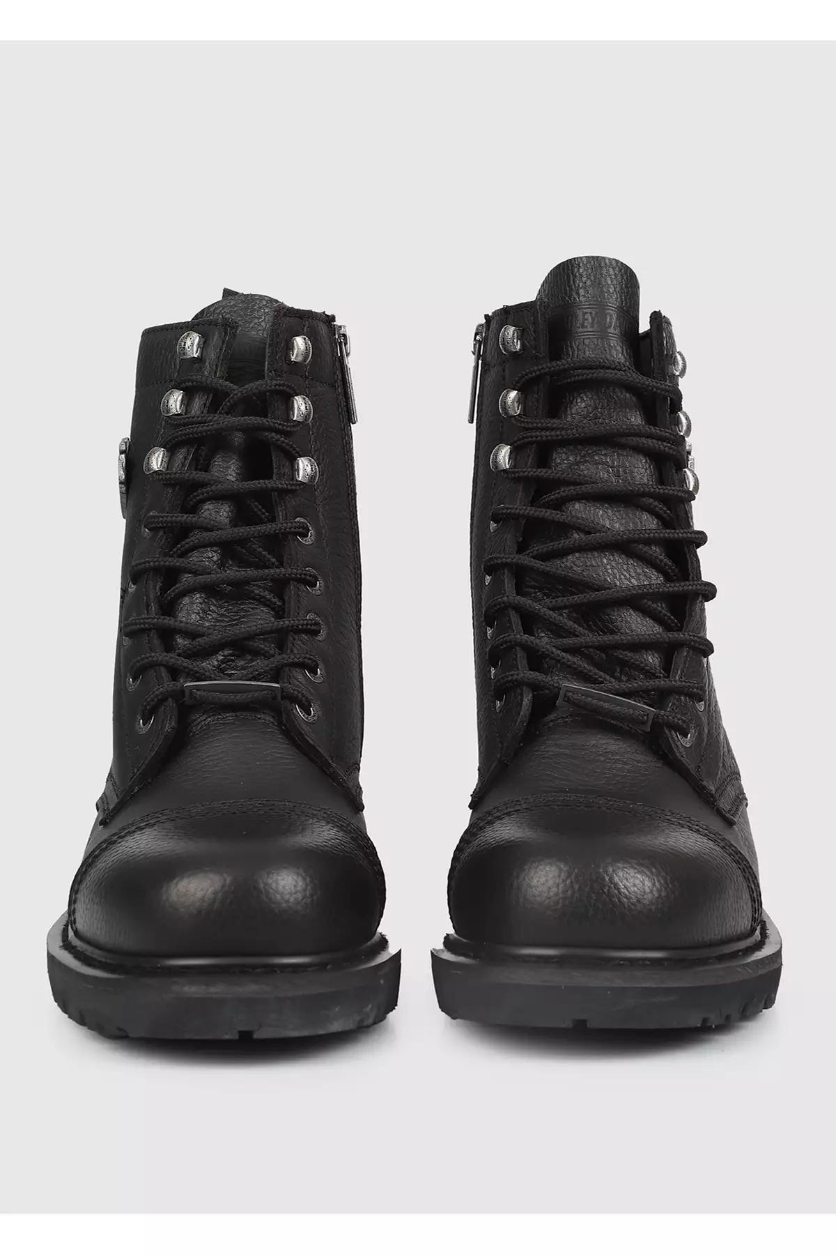 کفش چرم مشکی مردانه کلمار با طرح ۰۲۵M100553 برند Harley Davidson - 1267038