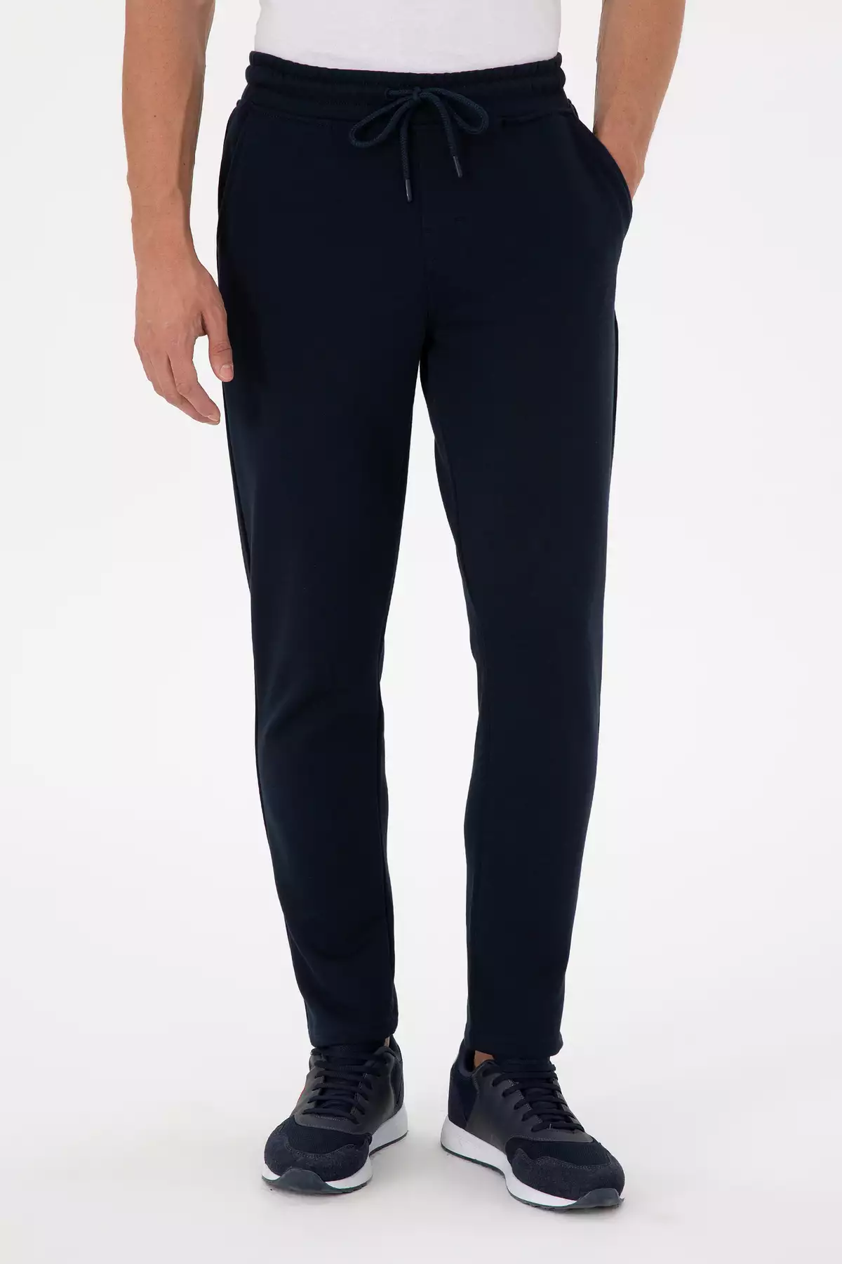 شلوار ورزشی مردانه رنگ سرمهای 50294460-VR033 برند U.S. Polo Assn. - 879860417