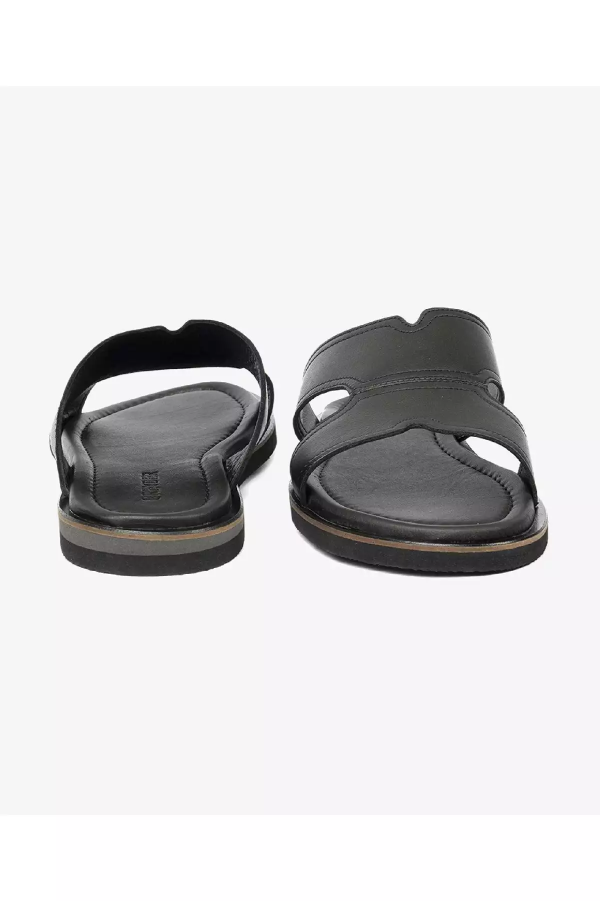 ملوس مشکی مردانه از جنس چرم طبیعی برند Greyder - 823330200