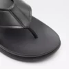 افوتین - دمپایی چرم طبیعی مردانه سیاه برند Aldo - 700700821