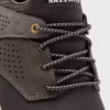 کفش روزمره مردانه اسلید-مکلین با ترکیب چرم 210890 شکلاتی برند Skechers - 1020237740
