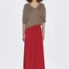 دامن طولانی با چینهای ضخیم برند Massimo Dutti - 962177987
