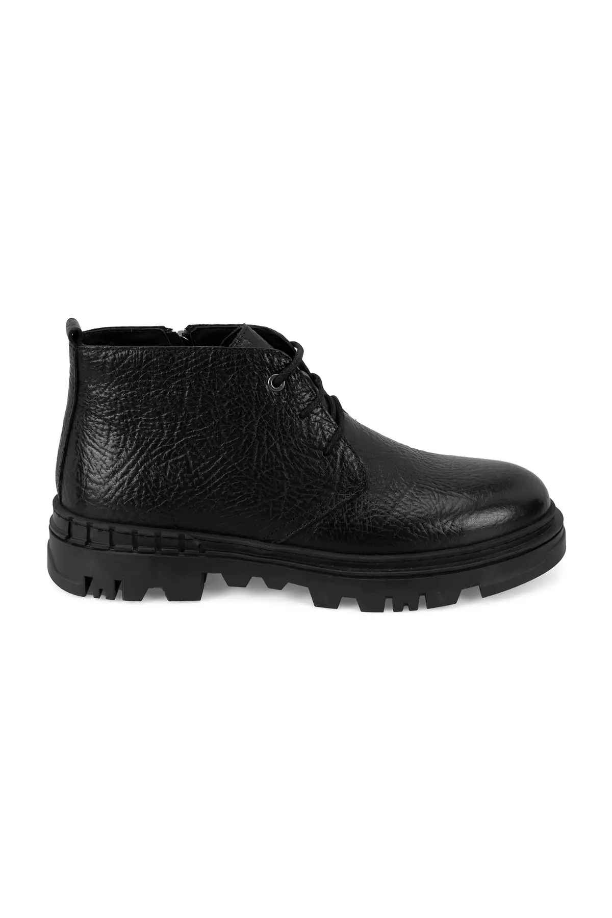 بوت چرم مردانه لیونرا سیاه برند Desa - 863659589