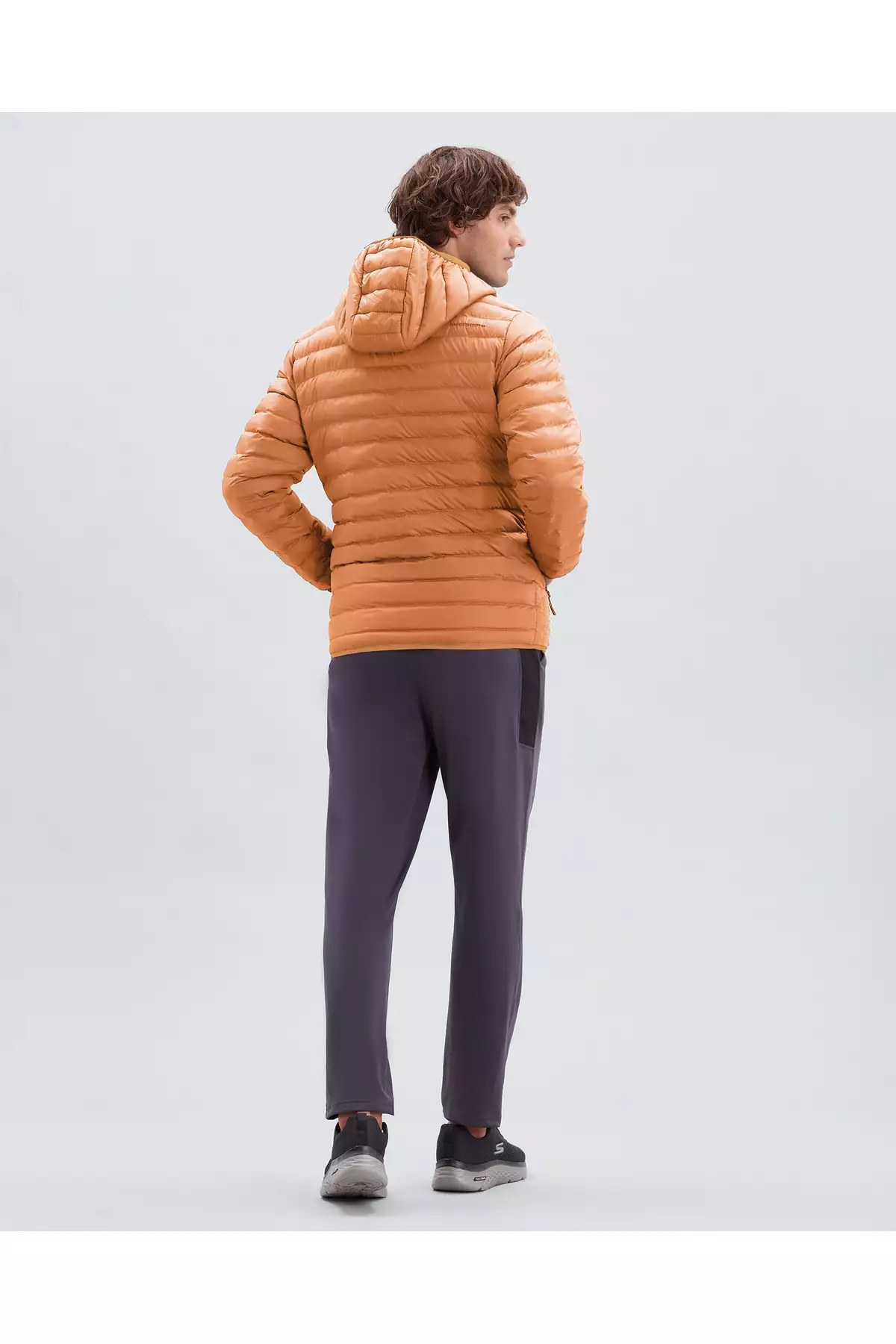 جاکت کلاهدار مردانه M Essential رنگ قهوهای مدل S202063-219 برند Skechers - 364542854
