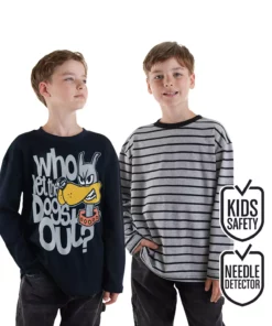 تیشرت دو نفره پسرانه برند Denokids - 965914797