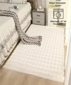 فرش راهرو پلوش با زیره خاص و نرم و ضد لغزش برند Raschel Carpet - 864018959