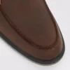آپولون - کفش بوت مردانه چرم طبیعی قهوهای برند Aldo - 863294144