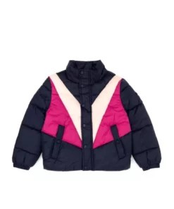 کاپشن دخترانه رنگ سرمهای برند U.S. Polo Assn. - 782434726