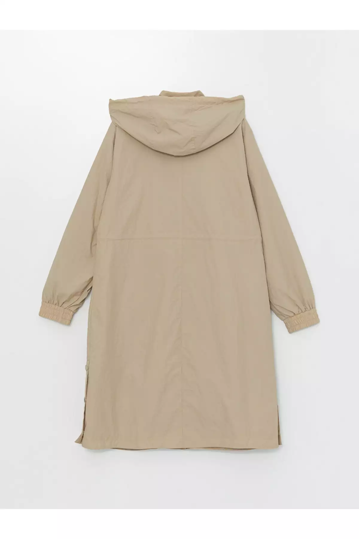 بارانی زنانه با کلاه و طراحی ساده برند LC Waikiki - 1019503473