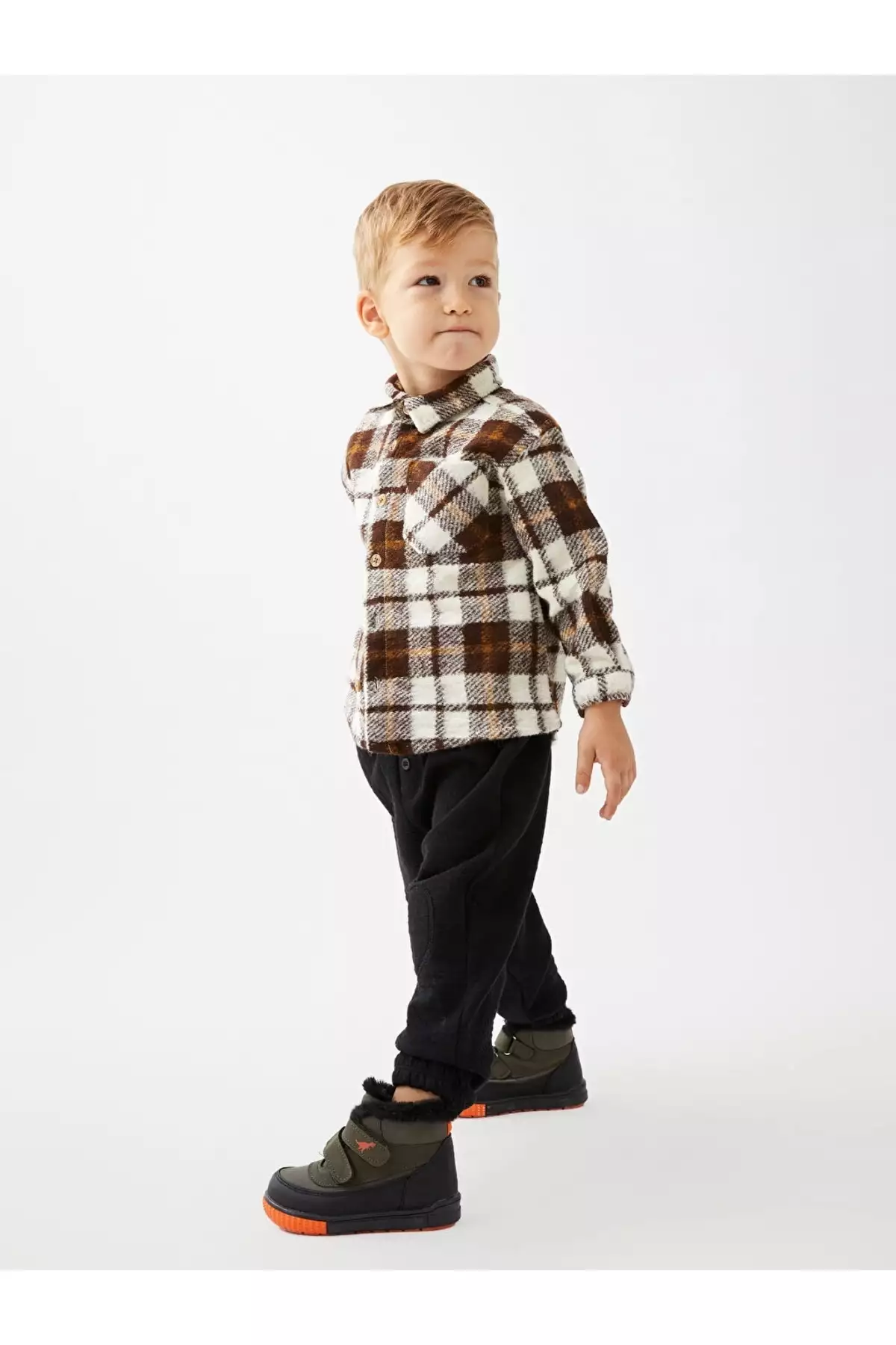 کتانی مردانه بچهگانه با طرح هاکی و چسبی LCW Steps برند LC Waikiki - 775044872