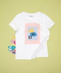 تیشرت یقه دوچرخهای سفید برای پسر بچه ۵۰۳۰۷۱۵۲-VR۰۱۳ برند U.S. Polo Assn. - 930938900