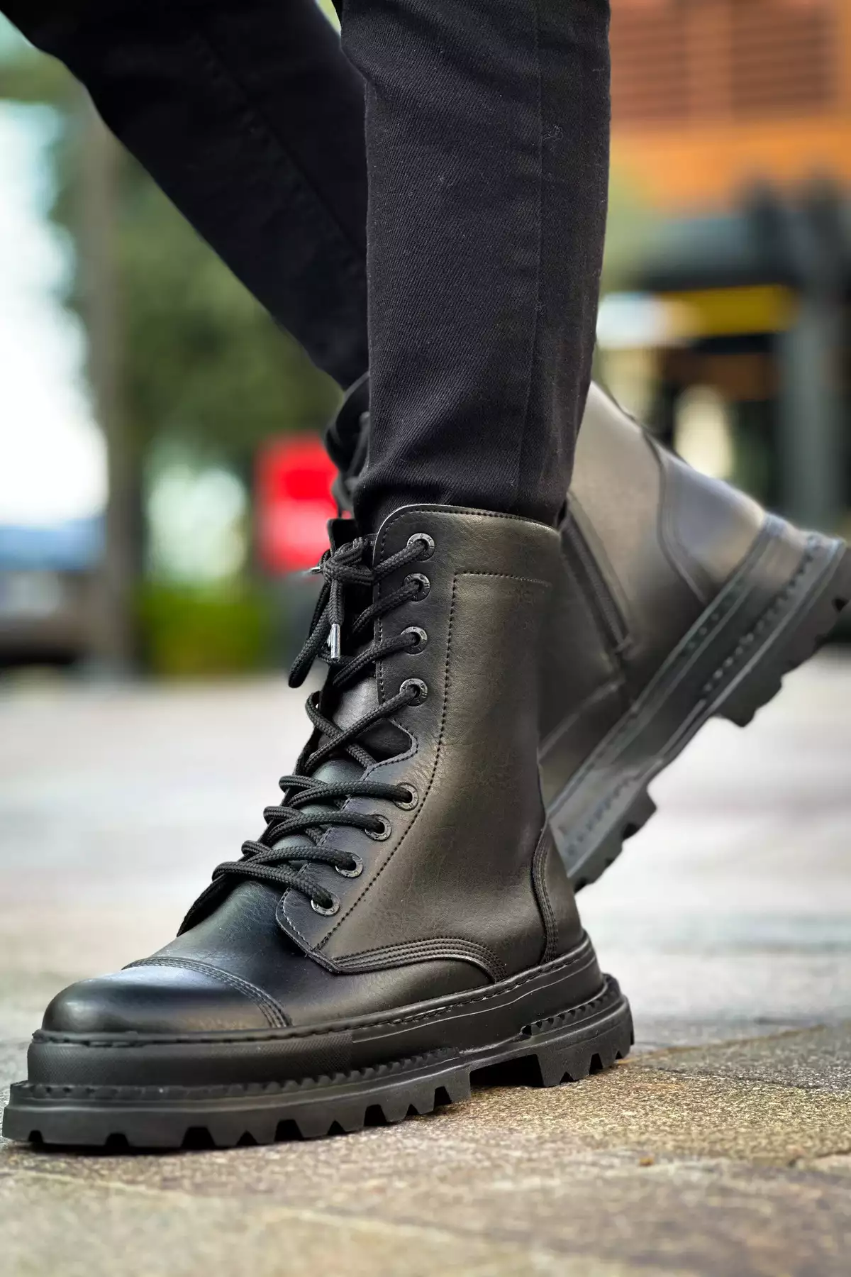 MN229 - بوت مردانه FST Crow سیاه برند Mooien - 972320878