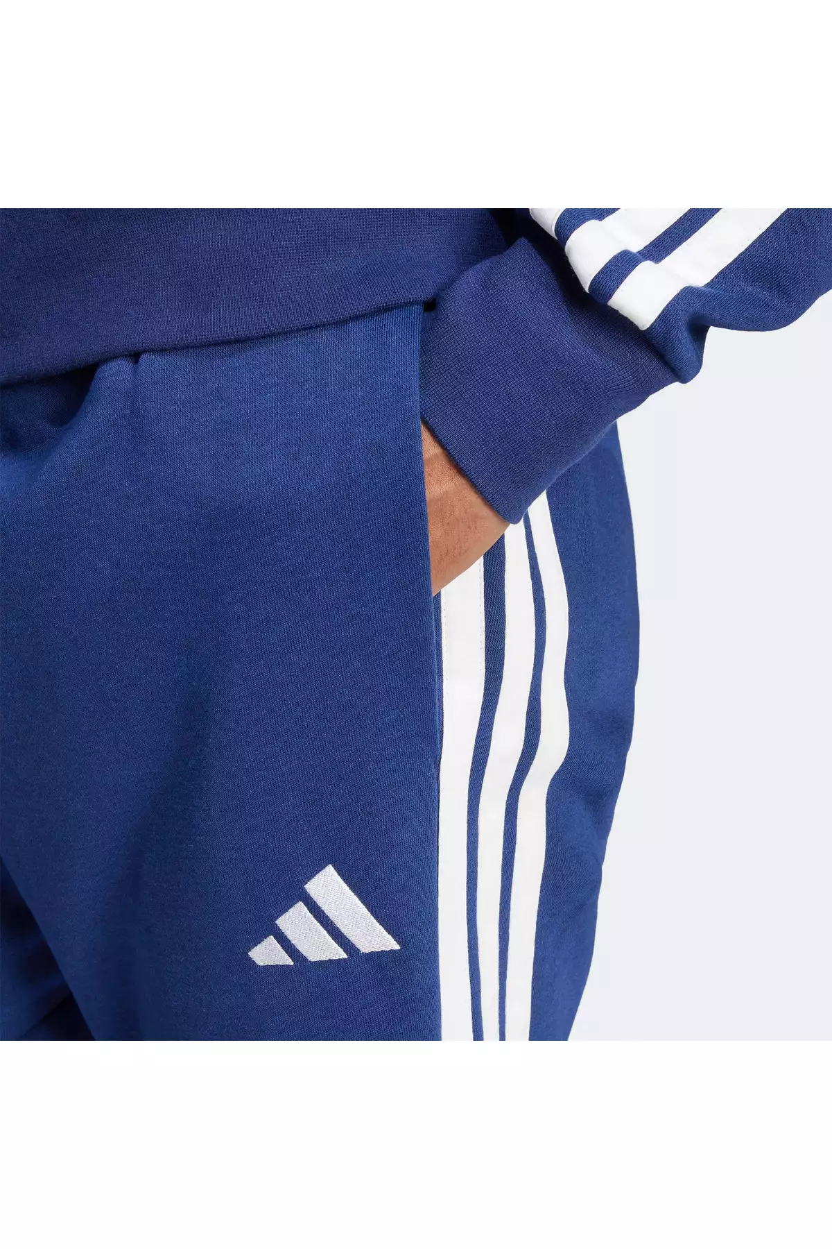 شلوار ورزشی مردانه لاجوردی سه خط ضروری برند adidas - 939053222