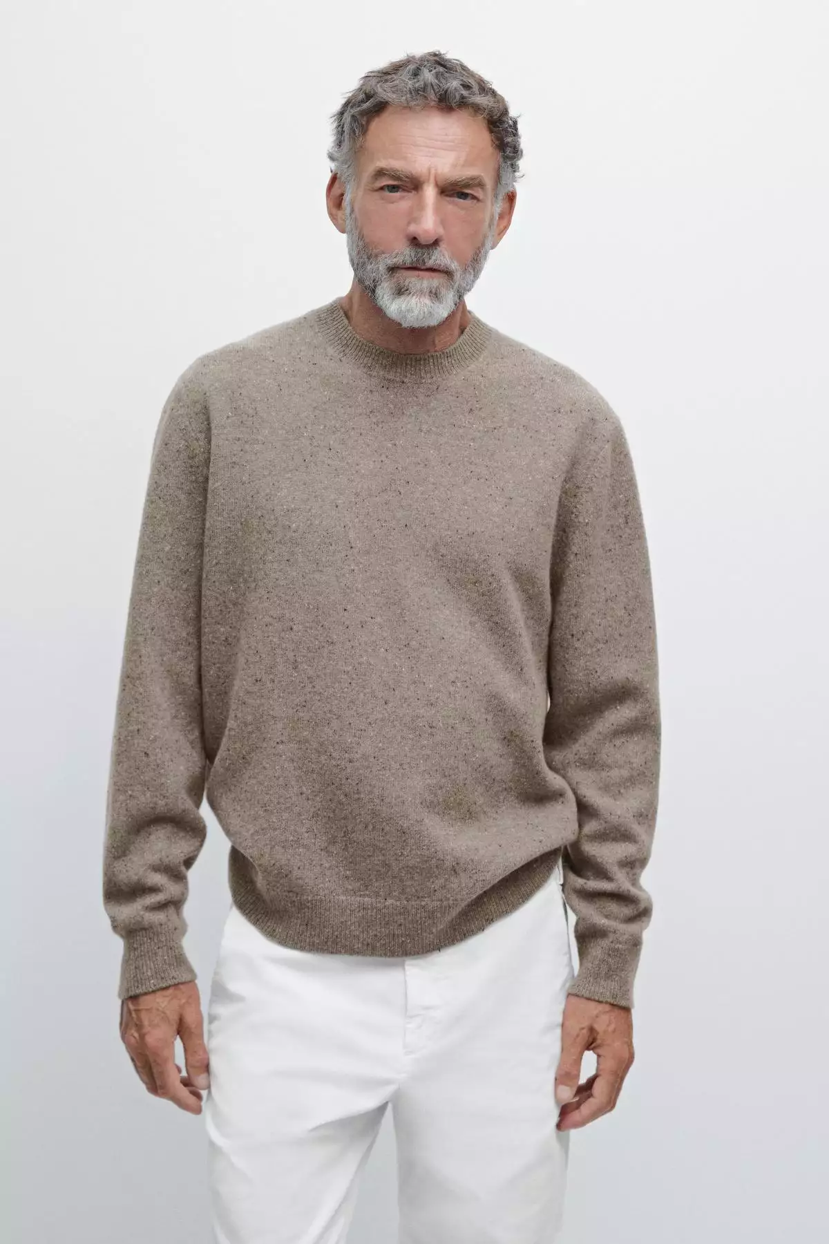 کاپشن دورگردنی با بافت ۱۰۰٪ پشم برند Massimo Dutti - 991327100
