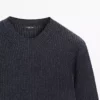 کِلاهک گردنی با ترکیب پشم یُن برند Massimo Dutti - 1019800061