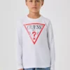 تی‌شرت سفید پسرانه فروشگاه بی‌جی برند Guess - 979097264