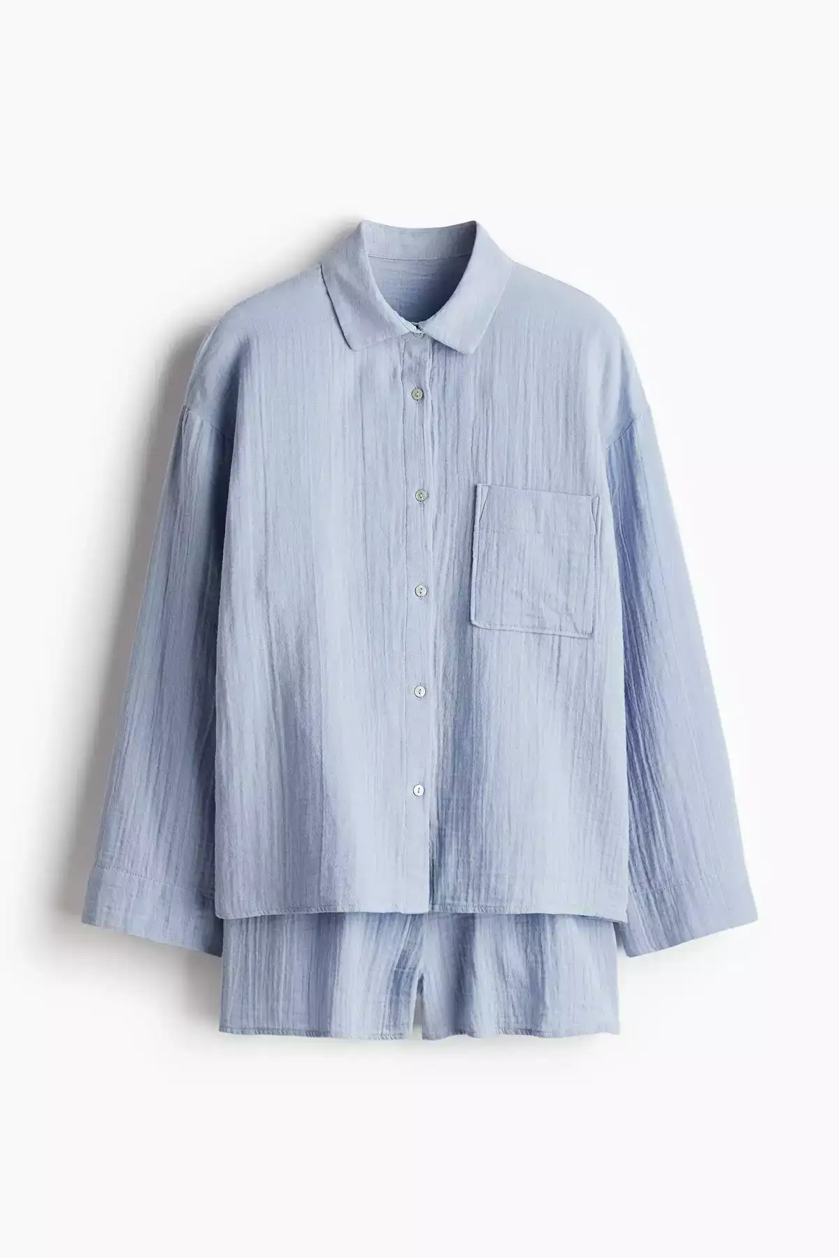 ست پیژامه با پیراهن و شلوارک برند H&M - 955165482