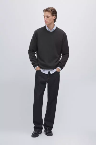 ژاکت بافتنی یقه دوچرخه‌ای با ترکیب پشم یونی برند Massimo Dutti - 991305354