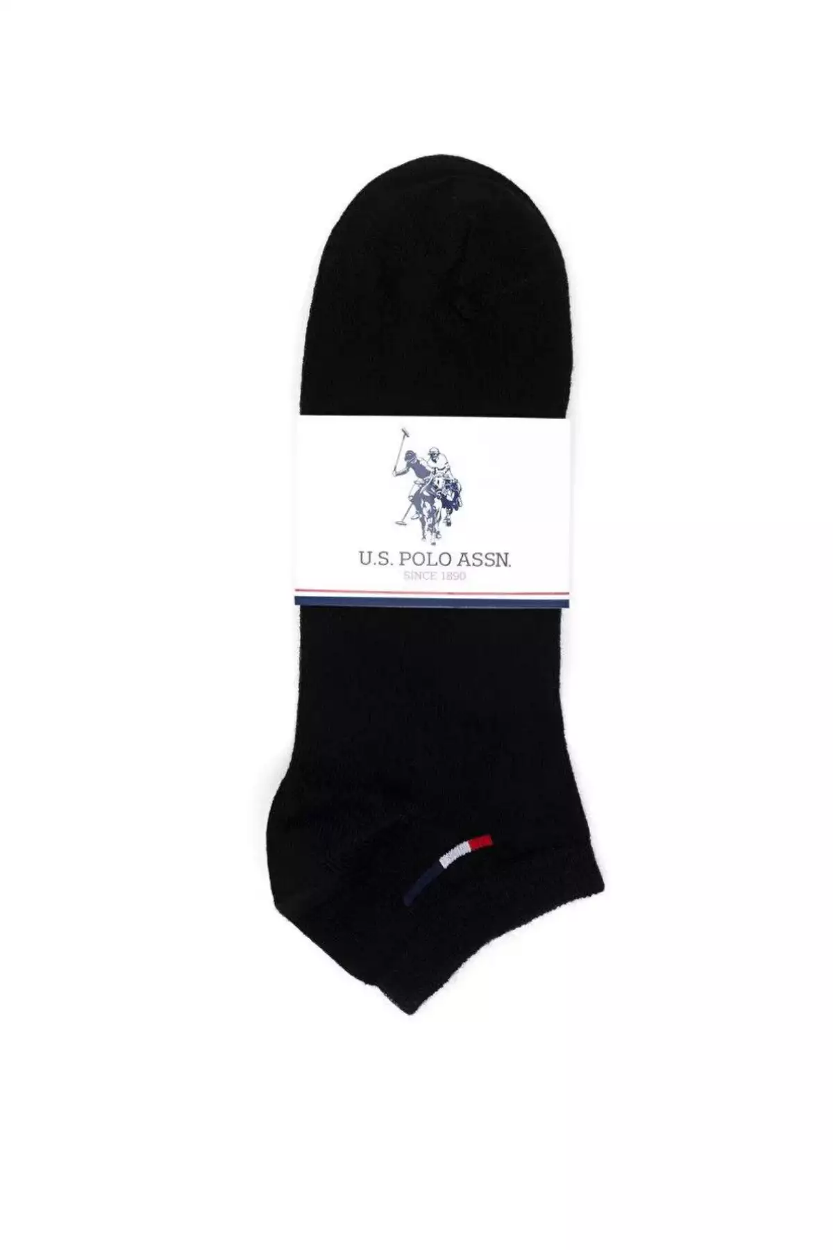 پک ۵ عددی جوراب مشکی - طراحی شیک و راحت (مناسب برای مردان/زنان) برند U.S. Polo Assn. - 846872694
