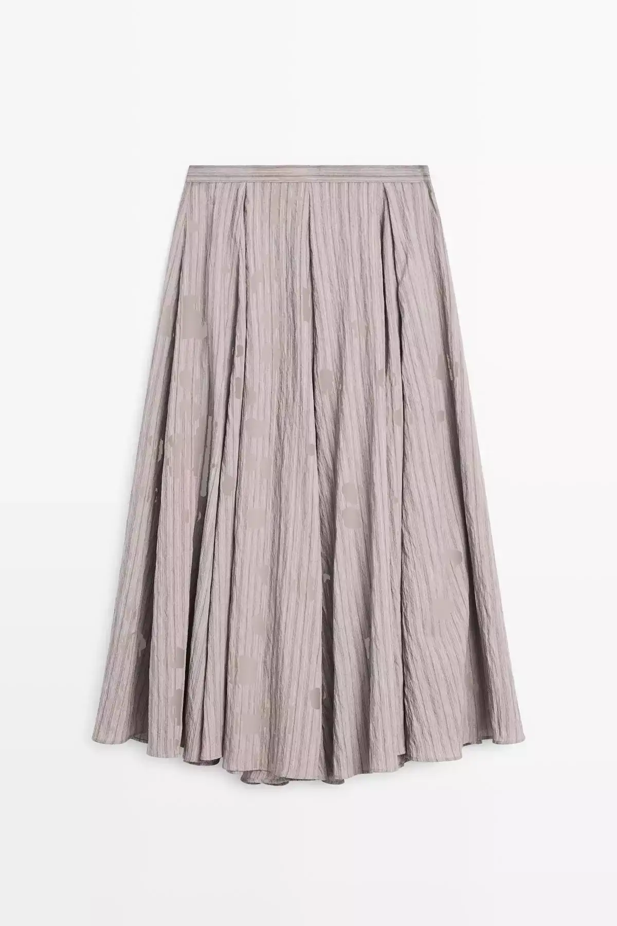 دامن میدی خطدار A شکل برند Massimo Dutti - 979555115
