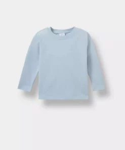 تی‌شرت آستین‌بلند ساده و basic یقه گرد برای پسر بچه E8354A525AU برند Defacto - 961083411