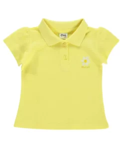 تیشرت نخی با طرح گلی برای سن ۶ تا ۱۸ ماه - رنگ زرد برند Civil Baby - 820061953