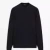 کنار بافتنی بافته شده از پنبه برند Massimo Dutti - 977920600