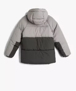 کاپشن بادی کلاهدار با آستر پلوش و جیب دار برند Koton - 796404653