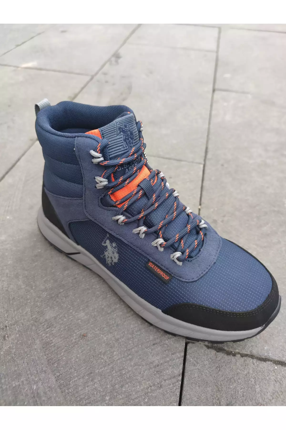 بوت مردانه الها مشکی ضد آب برند U.S. Polo Assn. - 882380387