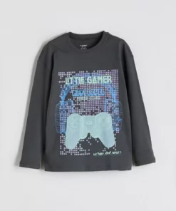 تیشرت مردانه بچهگانه آستینبلند سهتایی با چاپ طرح جدید از برند Cey برند LC Waikiki - 1010226369