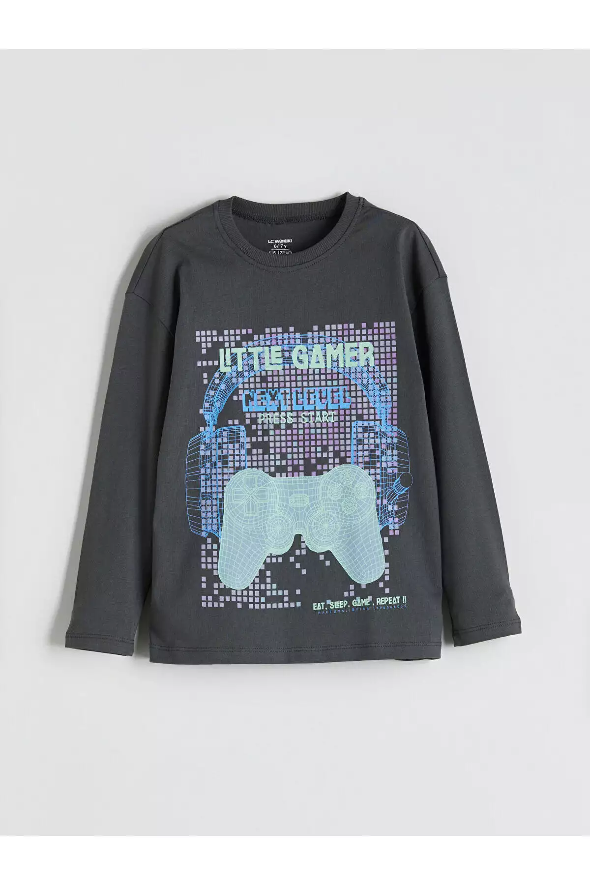 تیشرت مردانه بچهگانه آستینبلند سهتایی با چاپ طرح جدید از برند Cey برند LC Waikiki - 1010226369