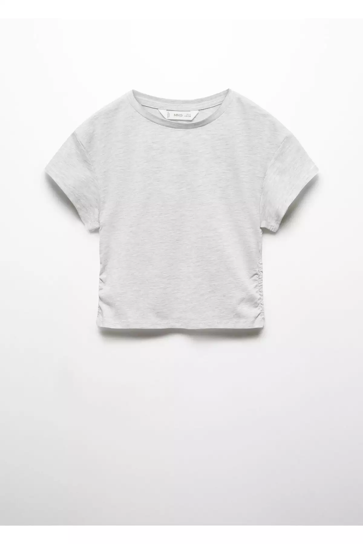 تیشرت دخترانه رنگ طوسی روشن 67957128 برند MANGO - 863622870