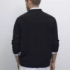 تیشرت پولو یقه دار بافت کیشمی ۱۰۰% برند Massimo Dutti - 951321550