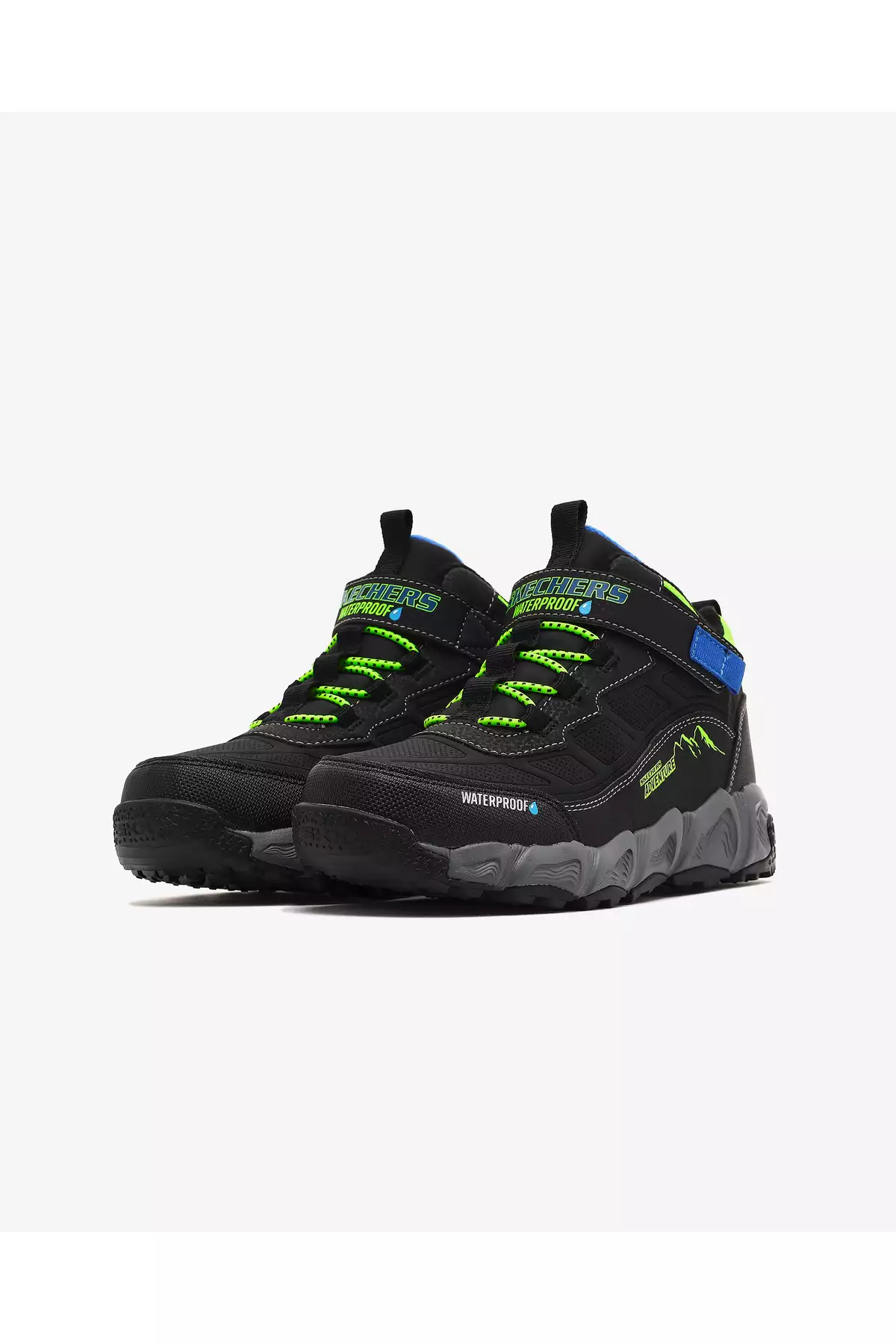 بوت سیاه بزرگ برای پسران VELOCITREK شماره 406447L BBLM برند Skechers - 979487339