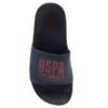دمپایی مردانه گاستی رنگ سرمهای مخصوص استخر، دریا و ساحل برند U.S. Polo Assn. - 928608907