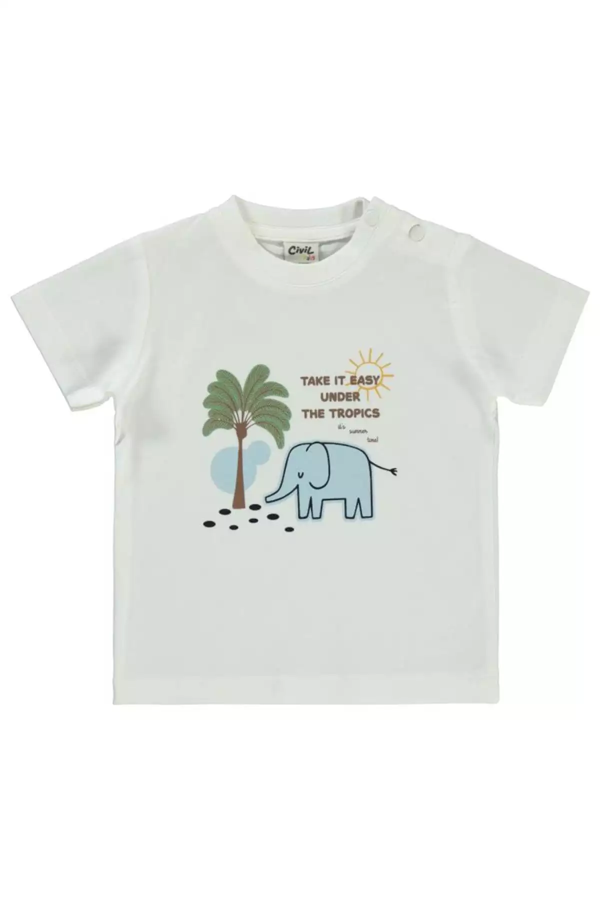 ست ۳ تایی تیشرت برای سنین ۶ تا ۱۸ ماه - استاندارد ۱۲ تا ۱۸ ماه برند Civil Baby - 933605614