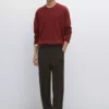کلهگرد با ترکیب پشم یان برند Massimo Dutti - 1027676772