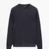 کِلاهک گردنی با ترکیب پشم یُن برند Massimo Dutti - 1019800061