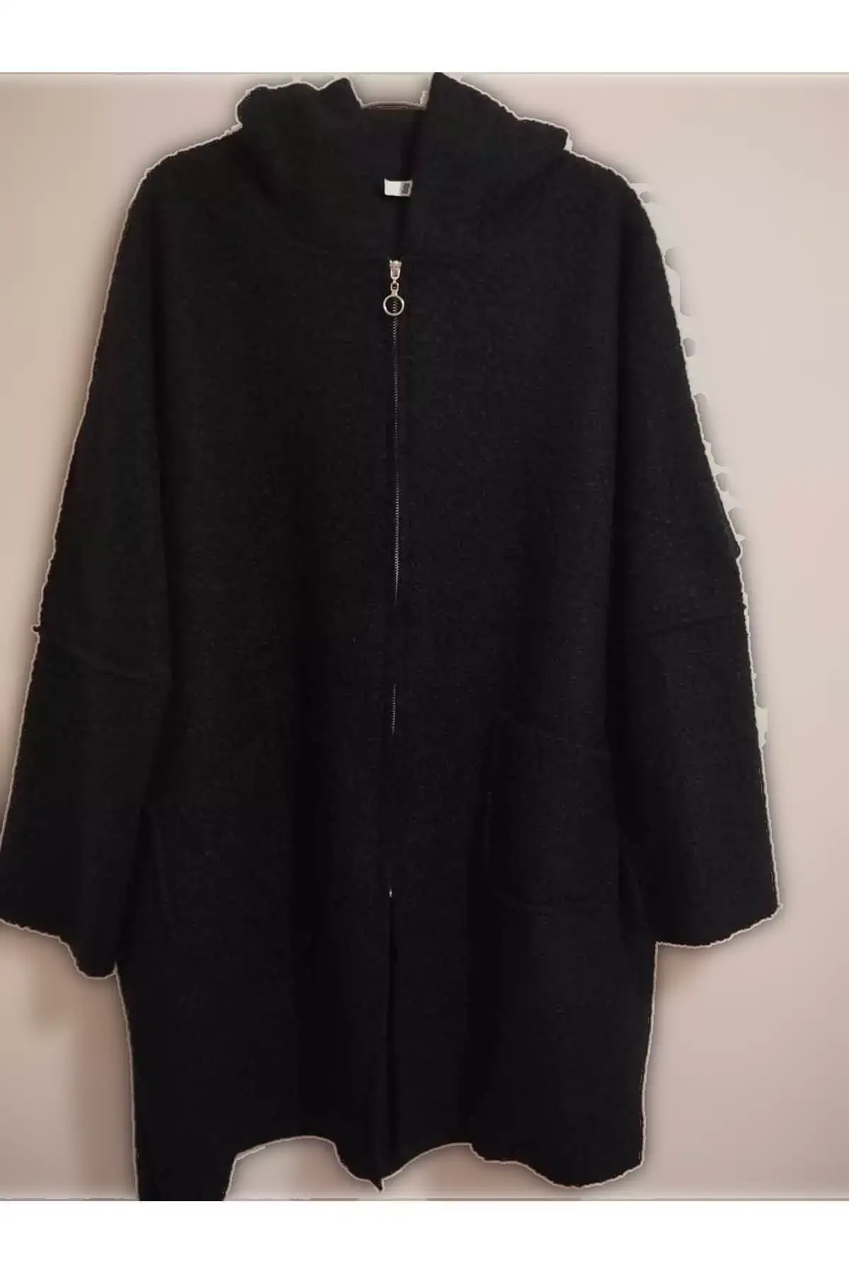 کاپشن سبک و با کیفیت عالی، سایز بزرگ و دارای کلاه، از جنس باکلت برند anne moda ankara - 1031379619