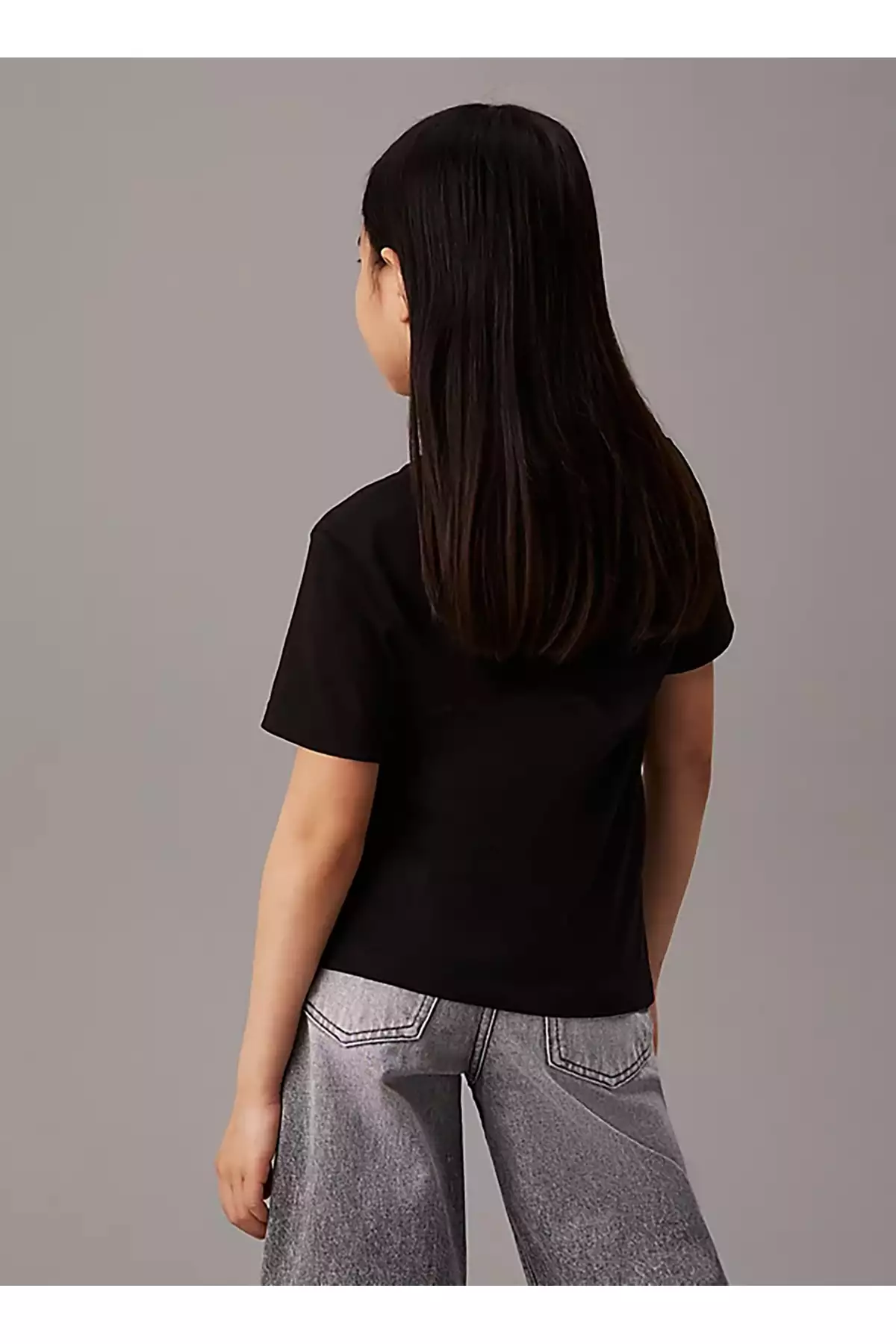 تیشرت مشکی چاپدار پسرانه برند Calvin Klein - 846214754