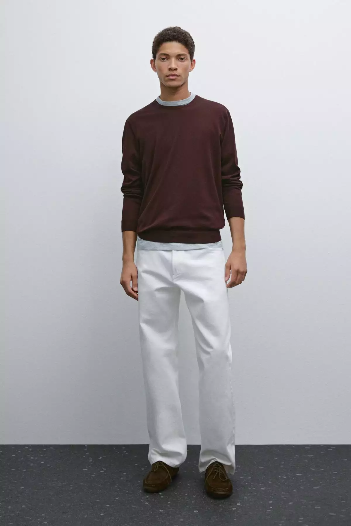 ژاکت بافتنی پنبهای آستین بلند برند Massimo Dutti - 943649077